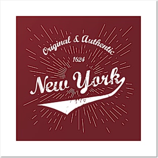 Original New York City Shirt Posters and Art